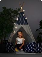 Ricokids, Tipi, namiot dla dzieci, granat, 120-120-160 cm