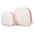 Rovicky, zestaw dwóch kosmetyczek damskich ze skóry ekologicznej