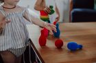 Rubbabu, sensoryczny zestaw do gry w kręgle