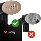 Ruhhy, parownica do ubrań, 2000W, czarna, Mysti, 26339