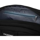 Saszetka na biodro, nerka, czarna, Peterson