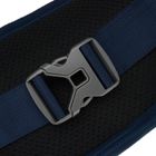 Saszetka na biodro, nerka, granatowa, Peterson