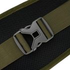 Saszetka na biodro, nerka, zielona, Peterson