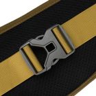 Saszetka na biodro, nerka, żółta, Peterson