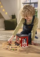 Schleich, Farm World, Zagroda dla kóz, zestaw, 42726