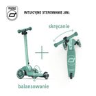 Scoot & Ride, Highwaykick 3S, hulajnoga z systemem sterowania 2w1, Forest
