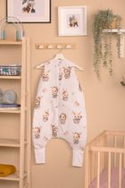 Sensillo, Króliczki, śpiworek do spania, TOG 1.0, rozmiar XL, beżowy