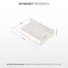 Sensillo, nadstawka na komodę, różowy listek