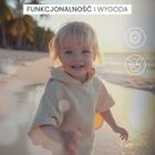 Sensillo, ponczo kąpielowe,coral pink