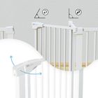 Sipo, bramka zabezpieczająca na schody, barierka ochronna, biała