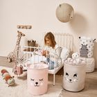 Sipo, kosz na zabawki XXL, wersja premium, zamykany na ściągacz, Królik