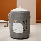 Sipo, kosz na zabawki XXL, wersja premium, zamykany na ściągacz, Wieloryb