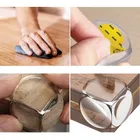 Sipo, zestaw silikonowych, transparentnych zabezpieczeń narożników mebli, okrągłe, 12 szt.