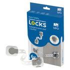 Sipo, zestaw zabezpieczeń do szaf i szuflad z funkcją smart lock, 6 szt.