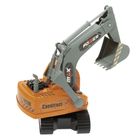 Smiki, laweta z koparką, zestaw pojazdów, światło i dźwięk