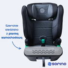 Sorino, Ceres, fotelik samochodowy, dark grey, 100-150 cm