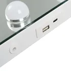 Soulima, lusterko kosmetyczne, LED, 80-62 cm