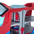 Spidey i super-kumple, transporter z pojazdami