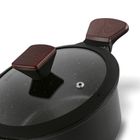 Starke Pro, Redwood, zestaw garnków z pokrywką i patelnia, 10 elementów