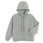 Szara bluza z kapturem o kroju oversize NOWEAR