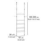 Teleskopowy organizer na ubrania, Apollon, stojak do przedpokoju