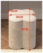 Toaletka kosmetyczna w stylu francuskim, blat 80 cm, biały