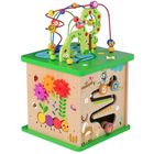 Tooky Toy, drewniana kostka aktywności, sorter