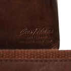 Torba listonoszka, brązowa, skórzana, Peterson