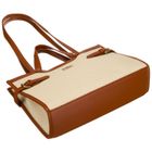 Torebka listonoszka, beżowa, Peterson