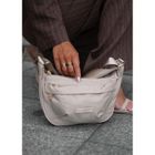 Torebka listonoszka, beżowa, Peterson