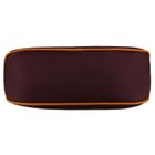 Torebka listonoszka, bordowa, skóra ekologiczna, Peterson