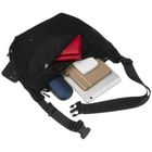 Torebka listonoszka, czarna, Peterson