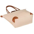 Torebka shopper, beżowa, Peterson