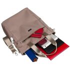 Torebka shopper, beżowa, Peterson