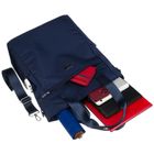 Torebka shopper, granatowa, Peterson