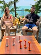 Tossit, rzutki, zestaw rozszerzający, gra zręcznościowa, brzoskwiniowy, 3 elementy