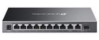 TP-Link, switch, ES210GMP, Omada, 10-Port Gigabit, Easy Managed switch with 8-Port PoE+