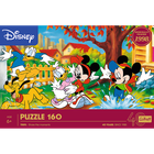 Trefl, 40-lecie, Disney, Klub przyjaciół Myszki Mickey, Zabawa w kałużach, puzzle, 160 elementów