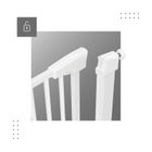 Tulano, Guardian 3.5, barierka zabezpieczająca, rozporowa, white