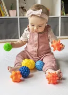 Tullo, Sensorki, piłeczki sensoryczne, 8 szt.