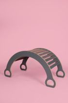 tupti.wood, duży bujak montessori, szary