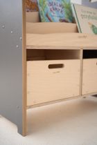 tupti.wood, Smart, biblioteczka, regał montessori, szara