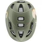 Uvex, Kid 2 CC, kask rowerowy, dziecięcy, sage green, 46-52 cm