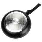 Vilde, Black Line, patelnia granitowa, 24 cm