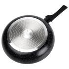 Vilde, Black Line, patelnia granitowa, 26 cm