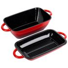 Vilde, Cast Enamel, brytfanna żeliwna emaliowana z pokrywką 2w1, 3,5l