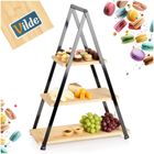 Vilde, patera bambusowa, 3-piętrowa, 53 cm