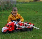 Wader, Magic Truck Action, ciężarówka laweta z bolidami wyścigowymi