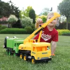 Wader, Middle Truck, dźwig, żółty