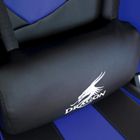 Warrior Chairs, fotel gamingowy, Dragon, niebieski